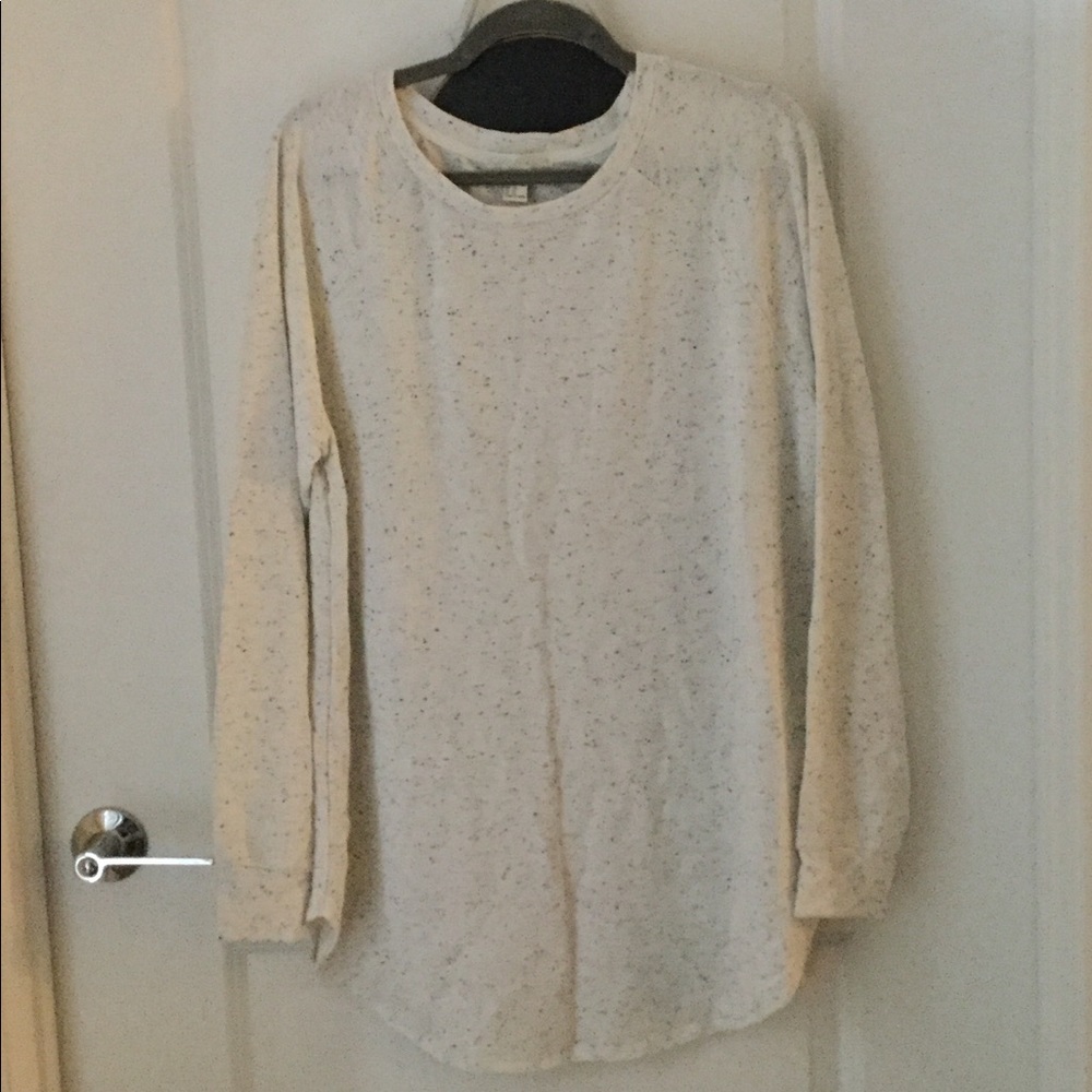Speckled Tunic Sweater